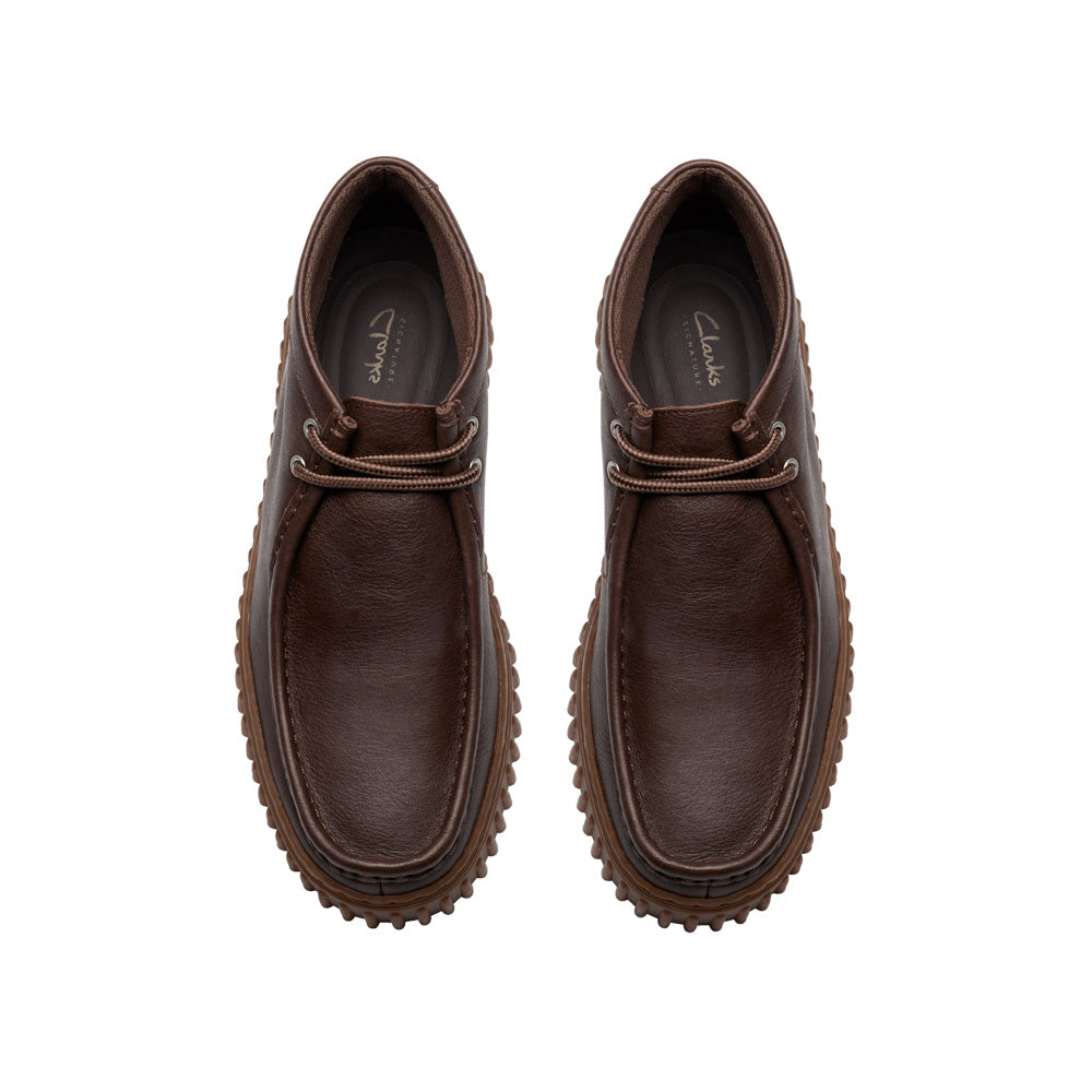 Polacco Clarks Torhill hi Uomo - Marrone