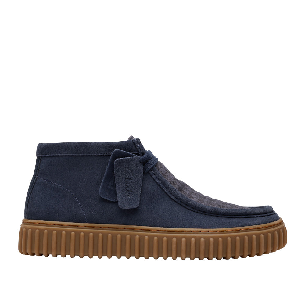 Polacco Clarks Torhill hi Uomo - Blu