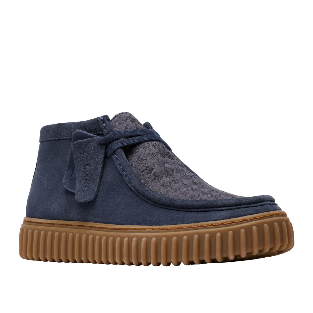 Polacco Clarks Torhill hi Uomo - Blu