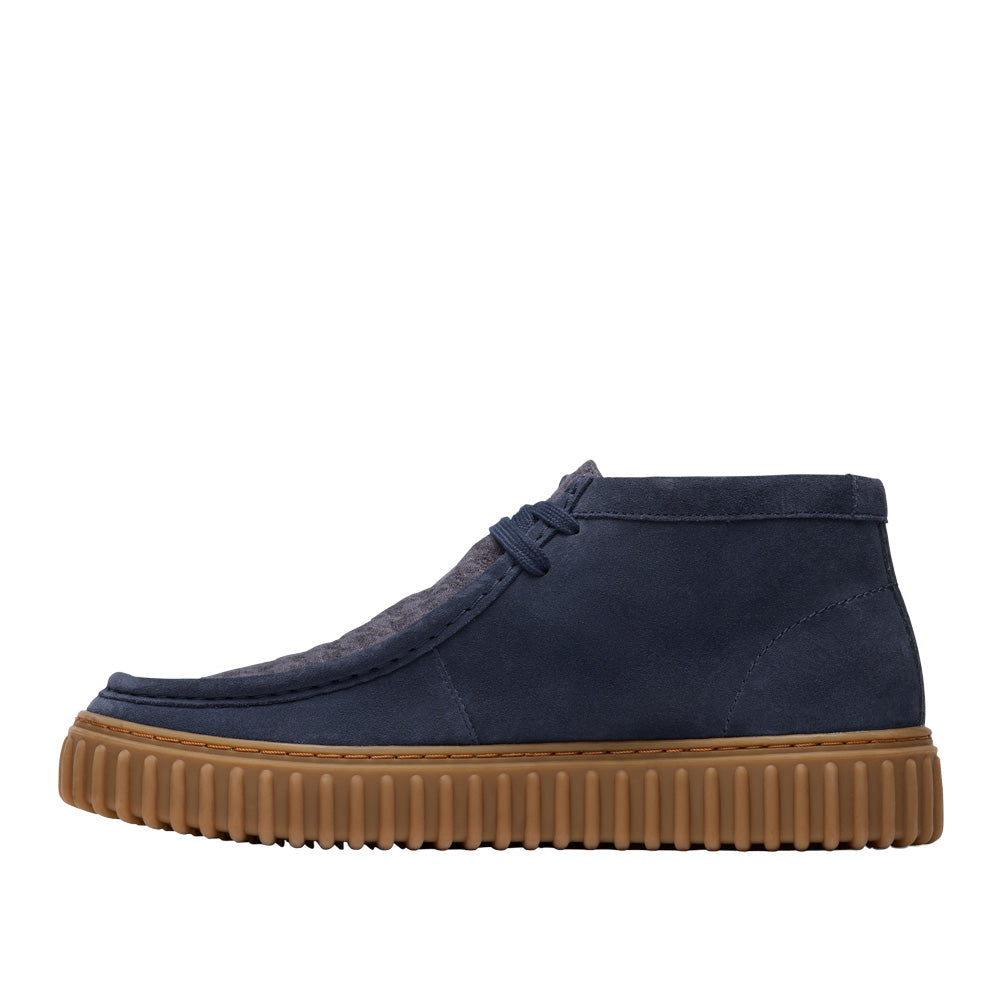 Polacco Clarks Torhill hi Uomo - Blu