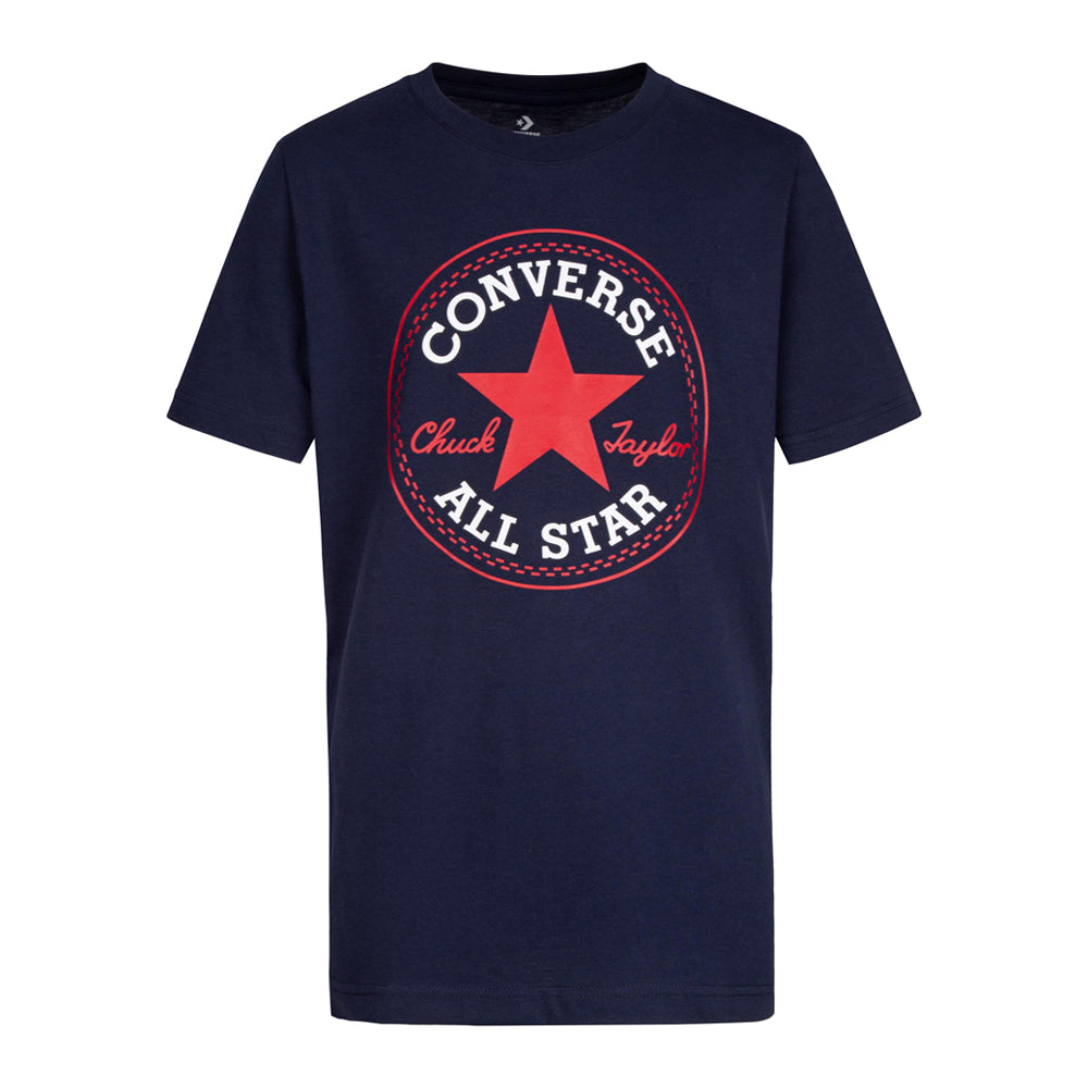T-Shirt Converse Unisex Bambino - Blu