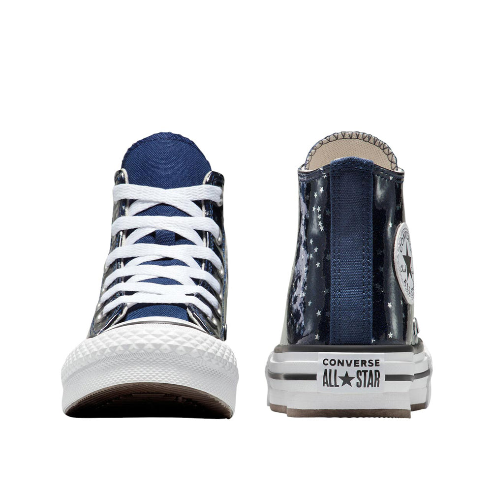 Sneakers Converse Ctas Eva Lift hi Unisex Bambino - Blu