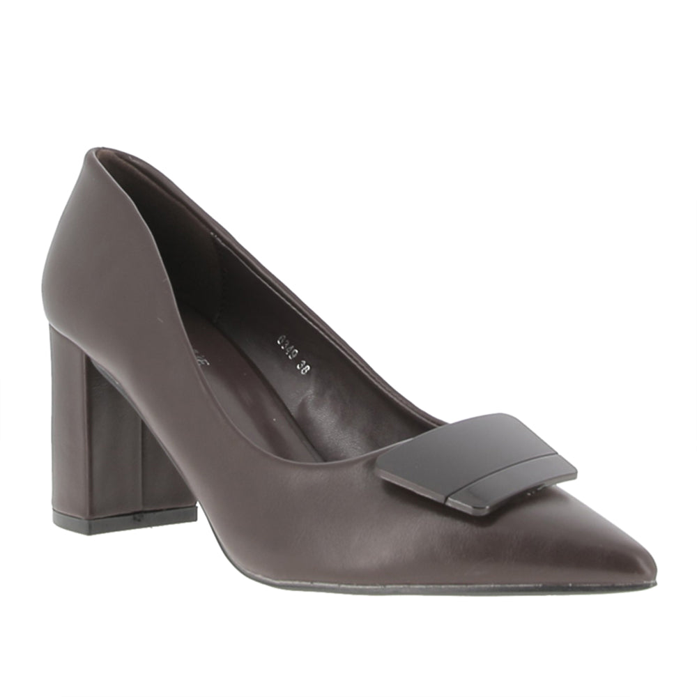 Decollete Diamantique Donna - Marrone