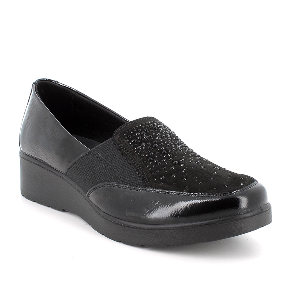 Slipon Enval Donna - Nero