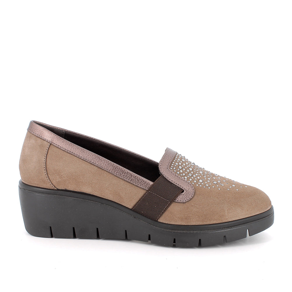 Slipon Enval Donna - Marrone