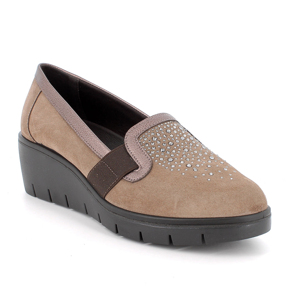 Slipon Enval Donna - Marrone