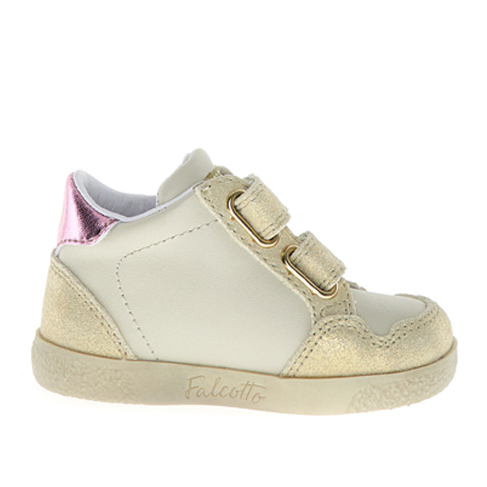 Sneakers Falcotto Alnoite High 2 Vl. Unisex Bimbo - Beige