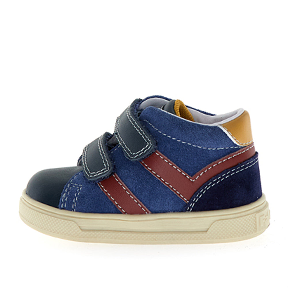 Sneakers Falcotto Stripi Vl. Unisex Bimbo - Blu
