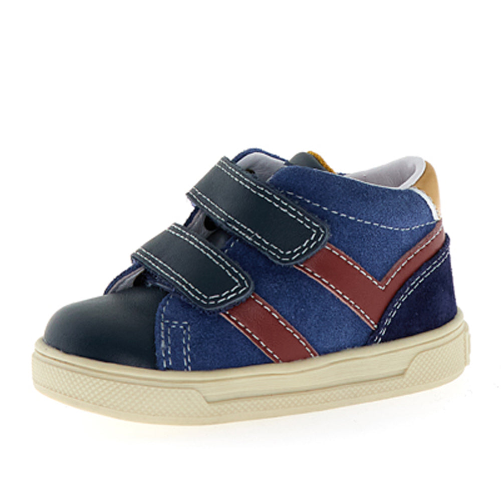Sneakers Falcotto Stripi Vl. Unisex Bimbo - Blu