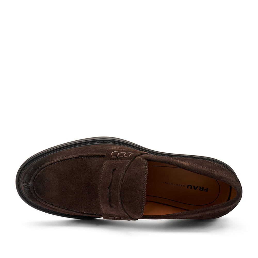 Mocassino Frau Waxy Uomo - Marrone