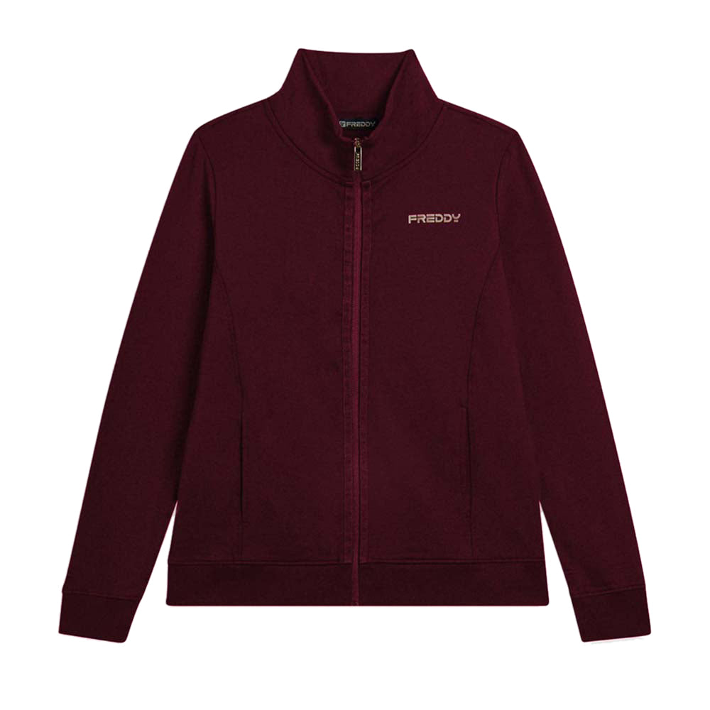 Felpa Freddy Donna - Bordeaux