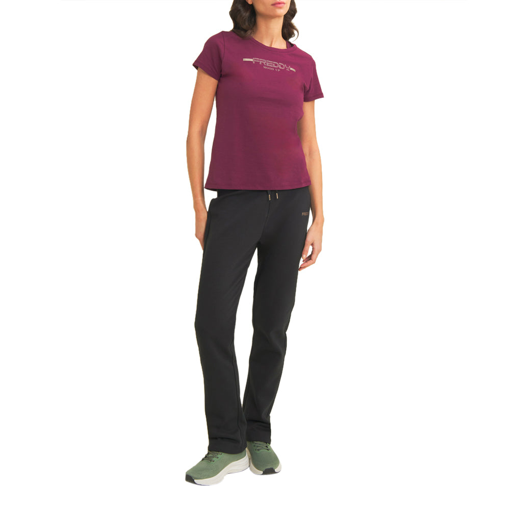 T-Shirt Freddy Donna - Bordeaux