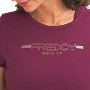 T-Shirt Freddy Donna - Bordeaux
