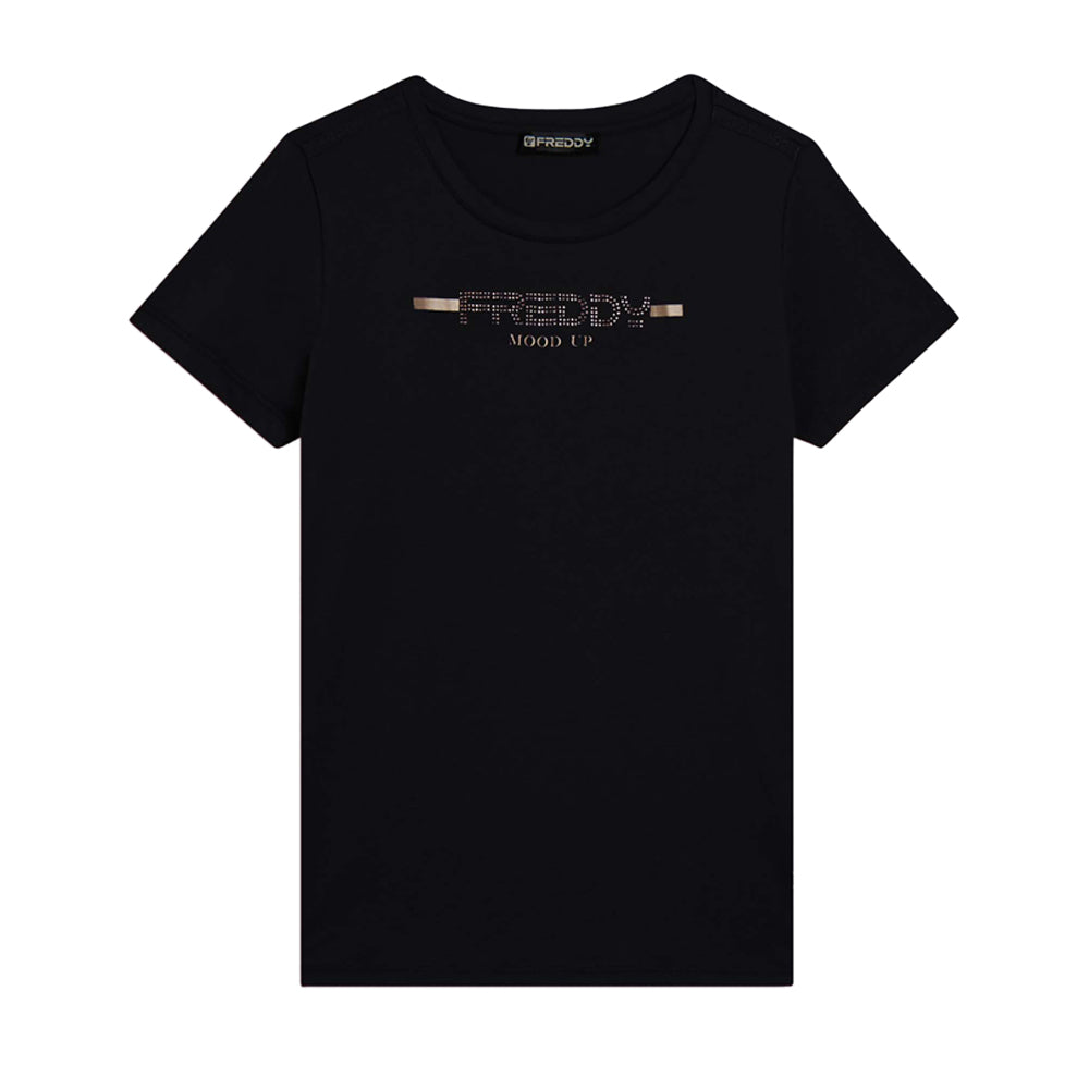 T-Shirt Freddy Donna - Nero