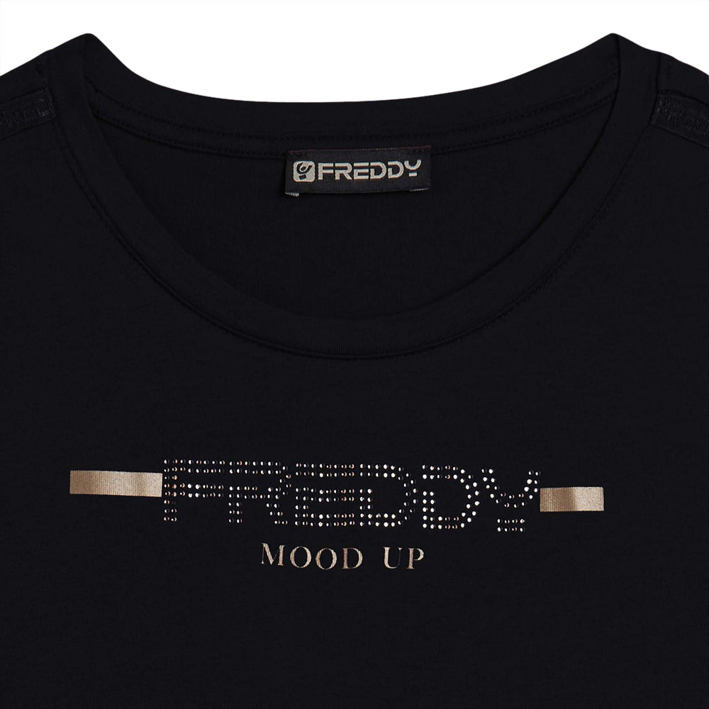 T-Shirt Freddy Donna - Nero