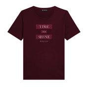 T-Shirt Freddy Donna - Bordeaux