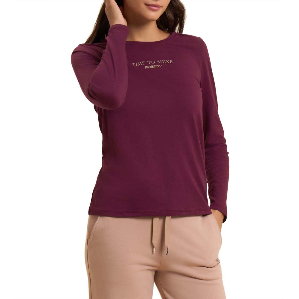 Maglia Freddy Donna - Bordeaux
