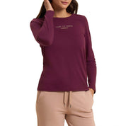 Maglia Freddy Donna - Bordeaux