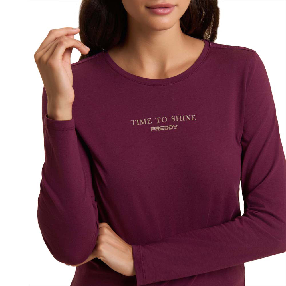 Maglia Freddy Donna - Bordeaux