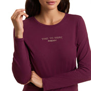 Maglia Freddy Donna - Bordeaux