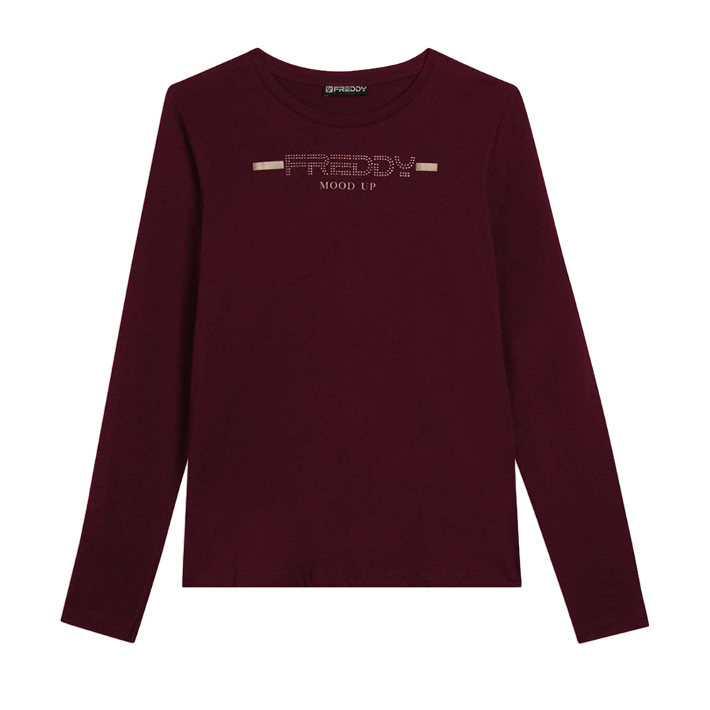 Maglia Freddy Donna - Bordeaux