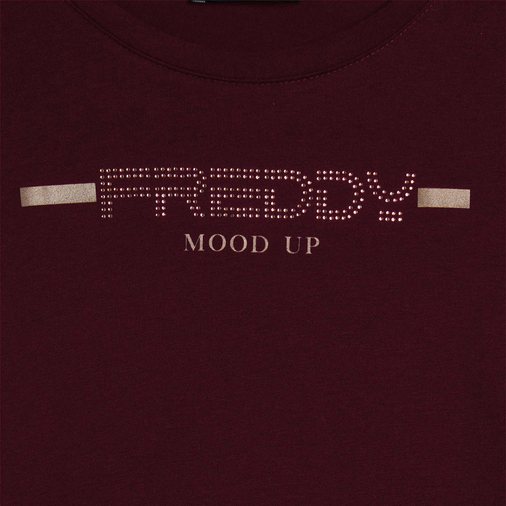 Maglia Freddy Donna - Bordeaux