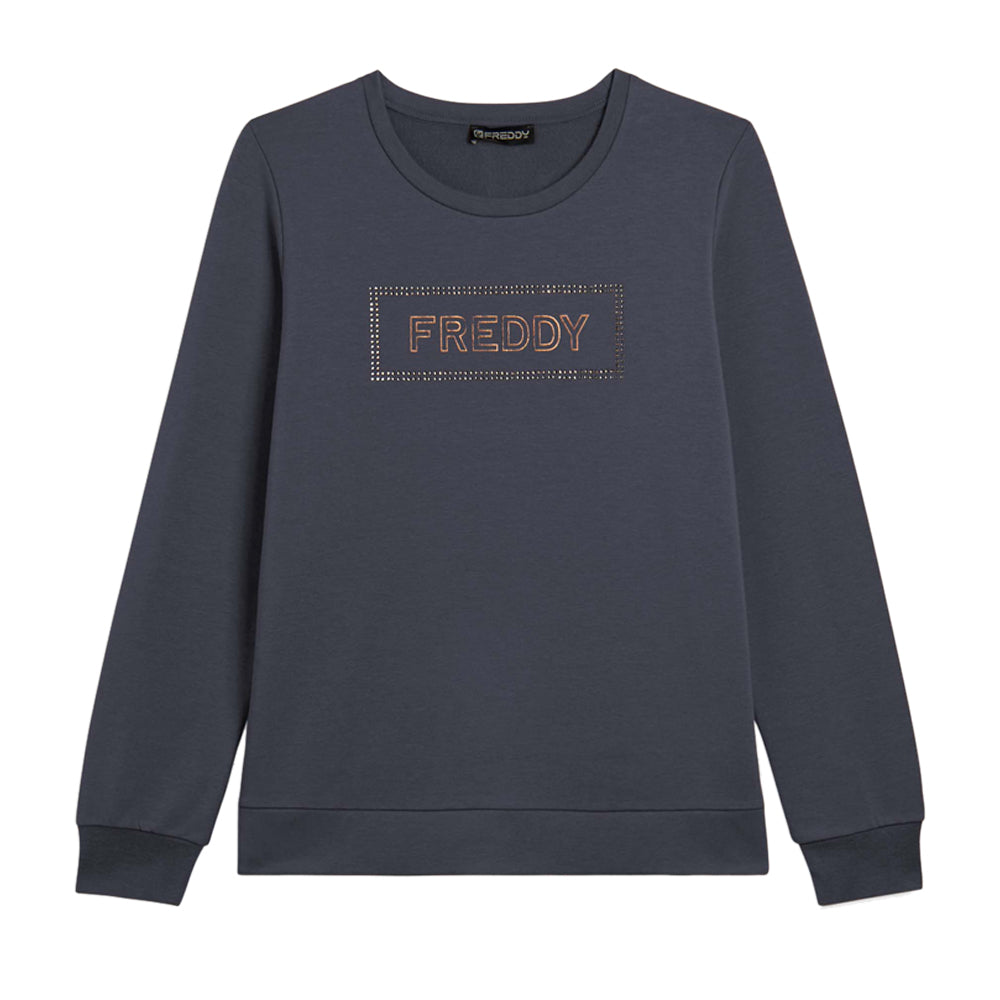 Felpa Freddy Donna - Blu