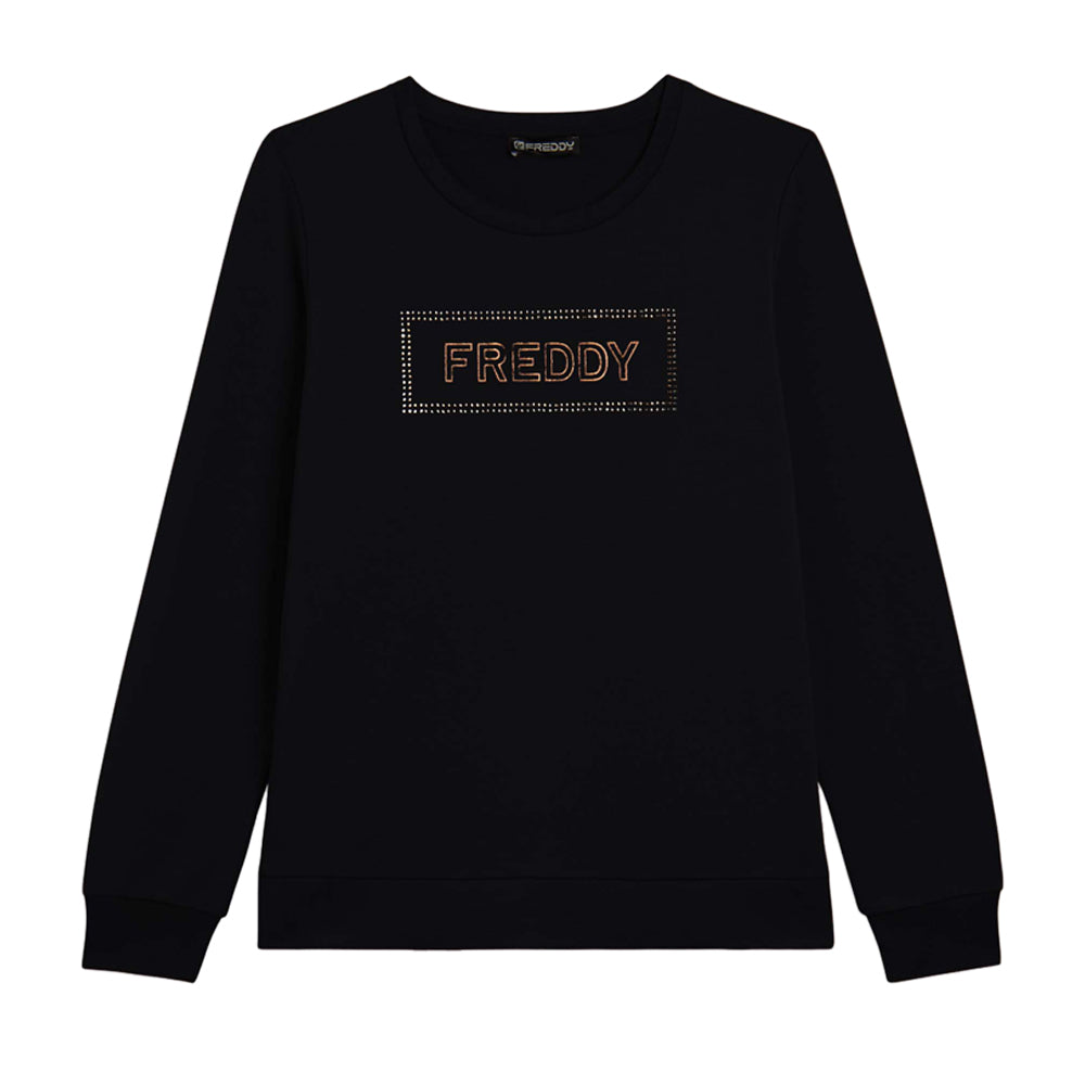 Felpa Freddy Donna - Nero
