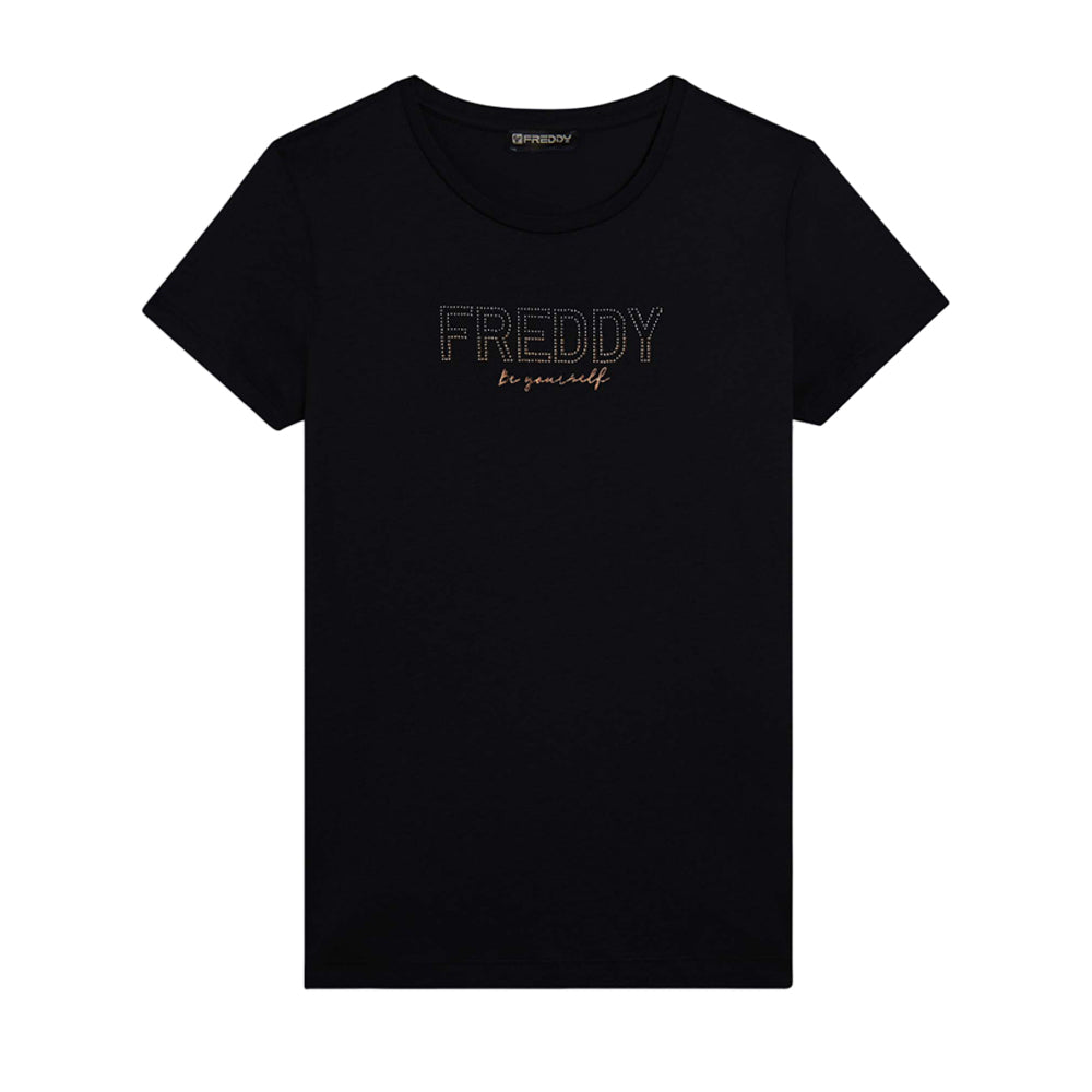 T-Shirt Freddy Donna - Nero
