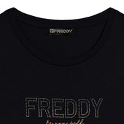 T-Shirt Freddy Donna - Nero