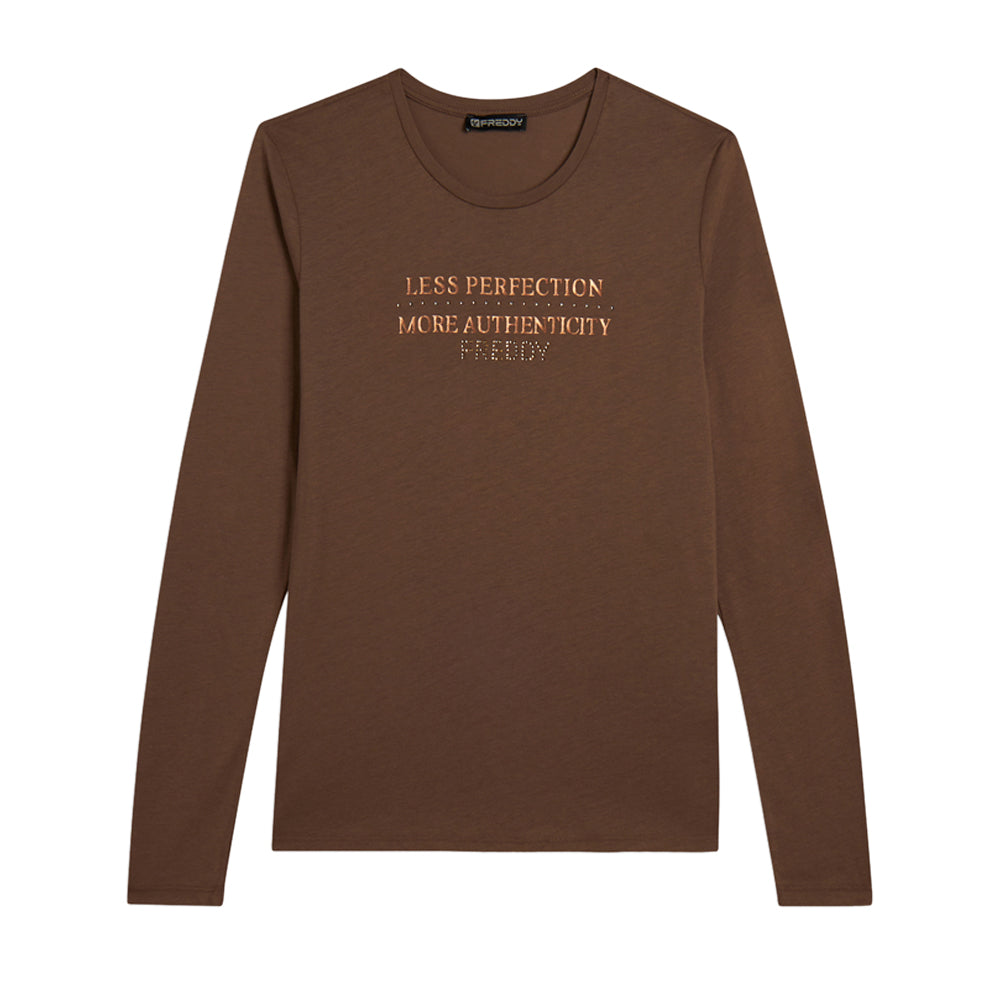 Maglia Freddy Donna - Marrone