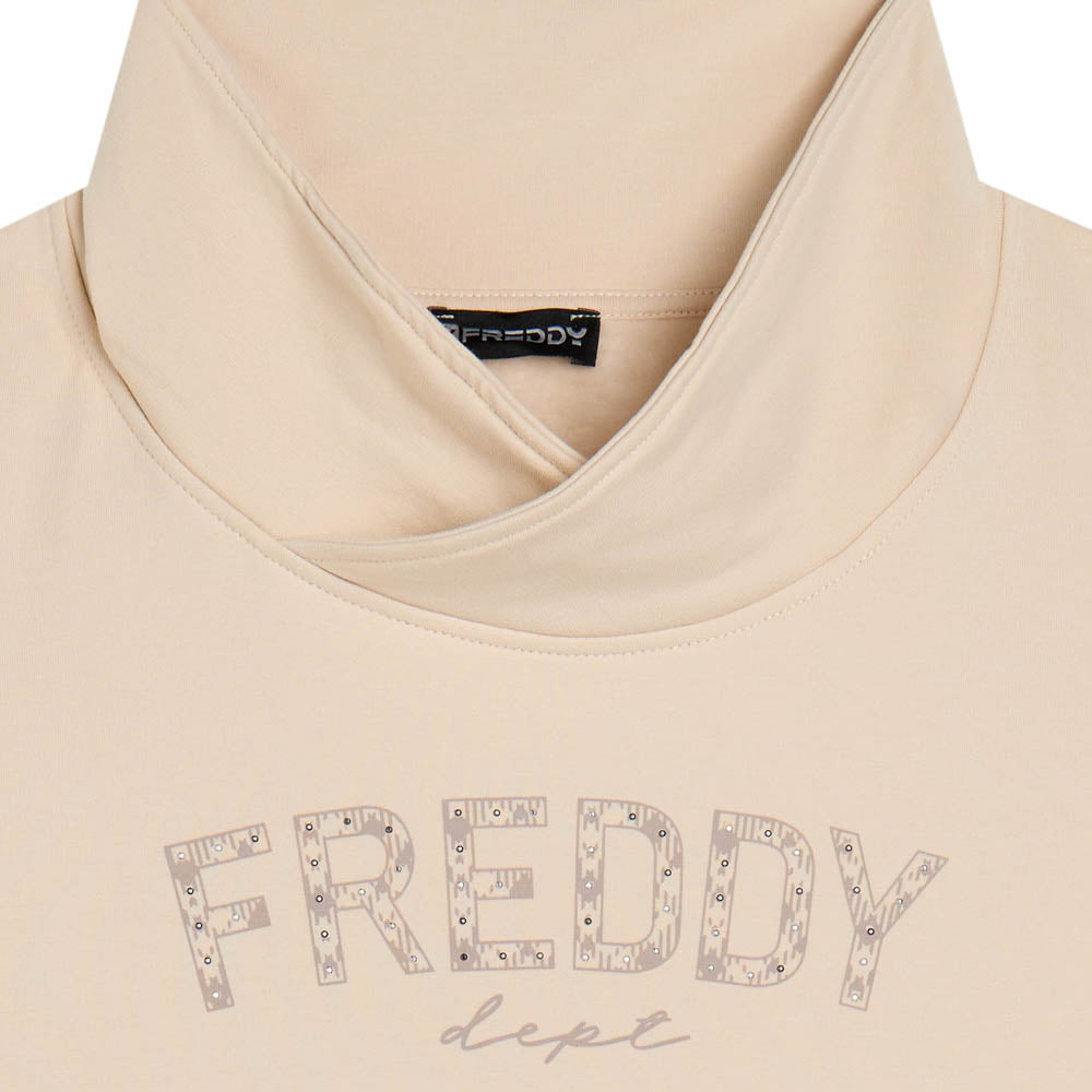Felpa Freddy Donna - Beige