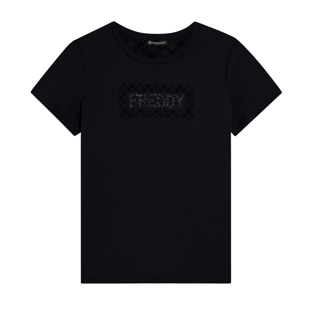 T-Shirt Freddy Donna - Nero