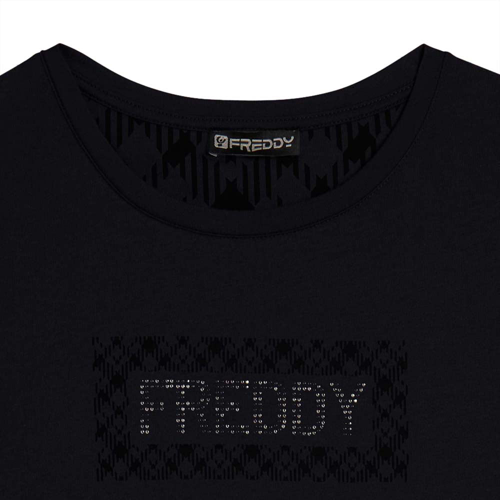 T-Shirt Freddy Donna - Nero