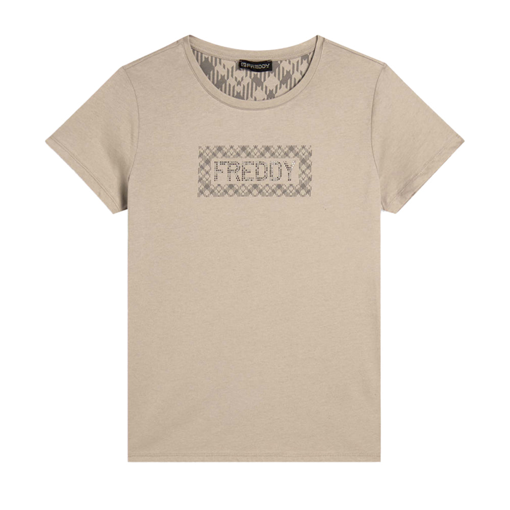 T-Shirt Freddy Donna - Beige