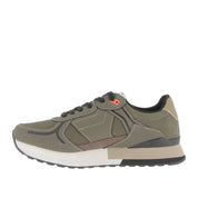 Sneakers Gas Logan Mix Uomo - Militare