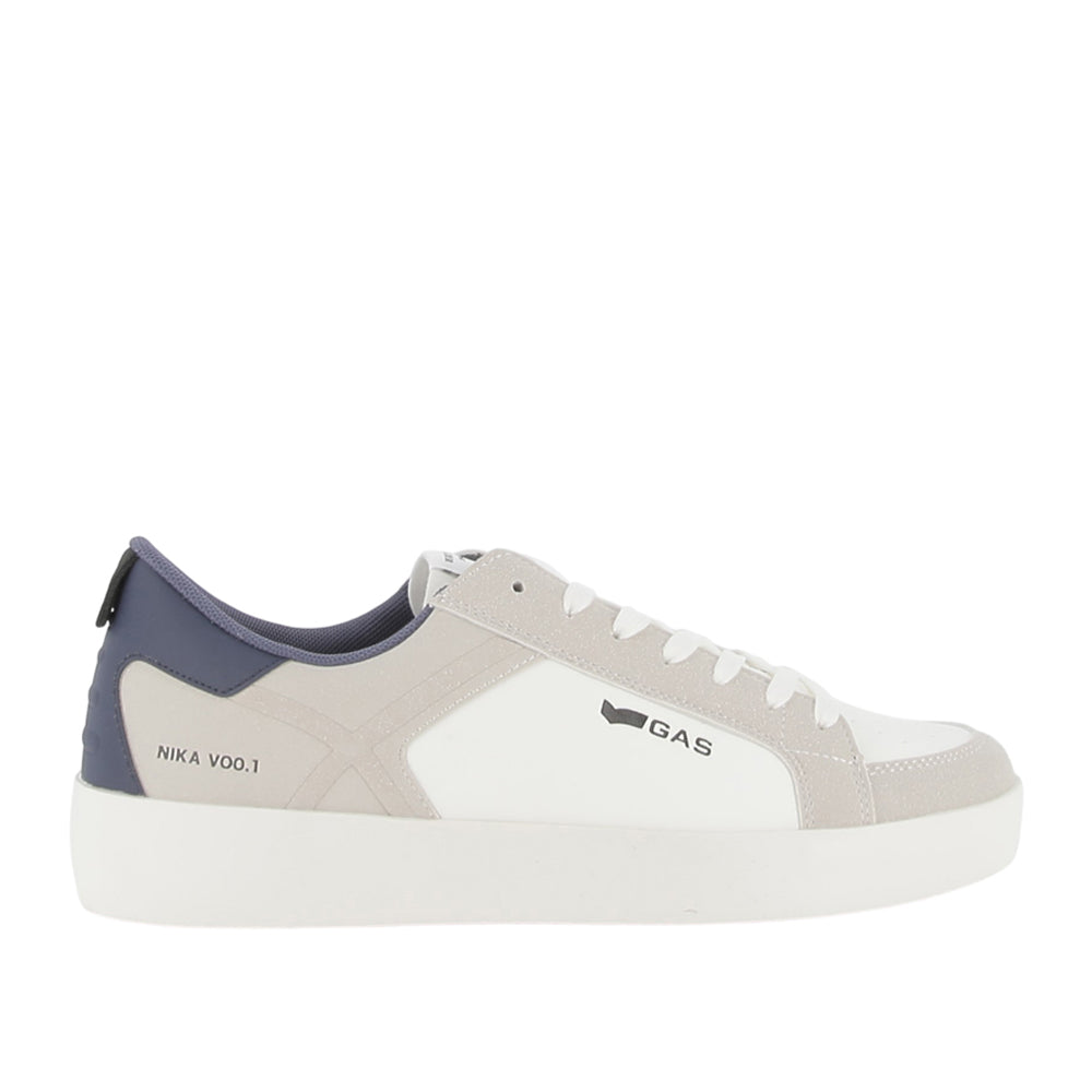 Sneakers Gas Nika Lth Uomo - Bianco