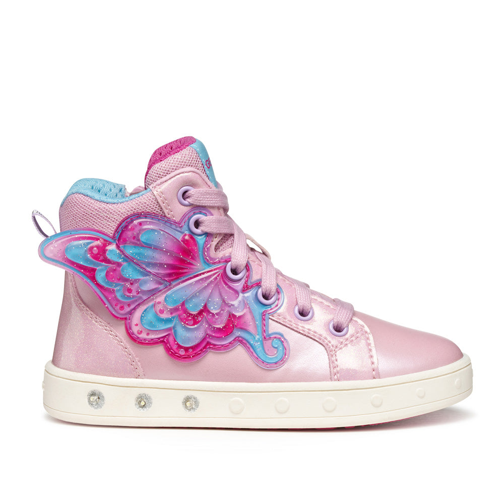 Sneakers Geox Skylin Bambina - Rosa