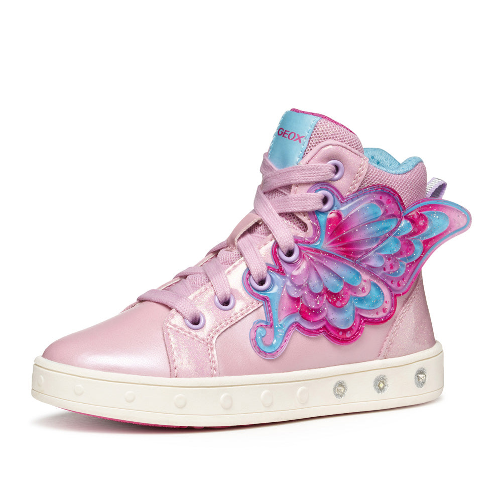 Sneakers Geox Skylin Bambina - Rosa