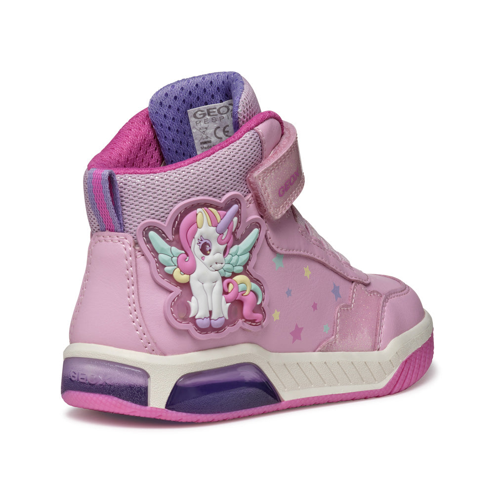 Sneakers Geox Inek Bambina - Rosa