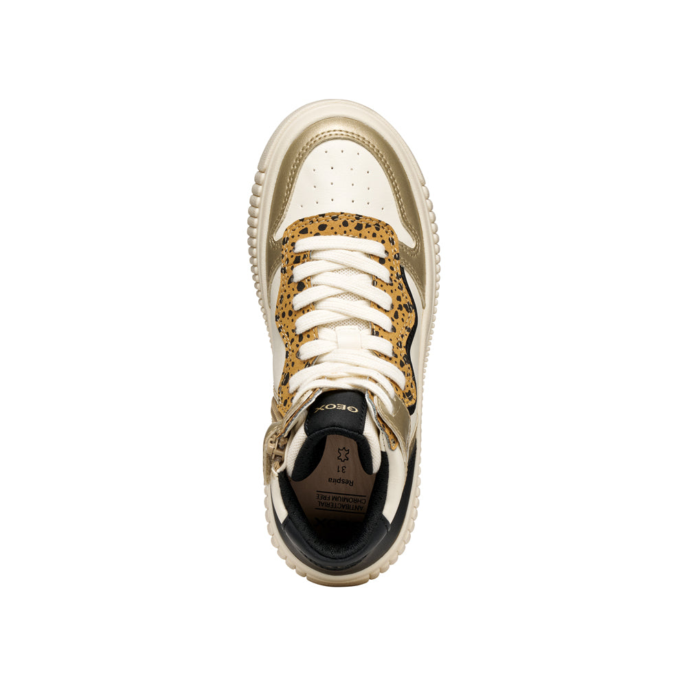 Sneakers Geox Laquinny Ragazza - Avorio