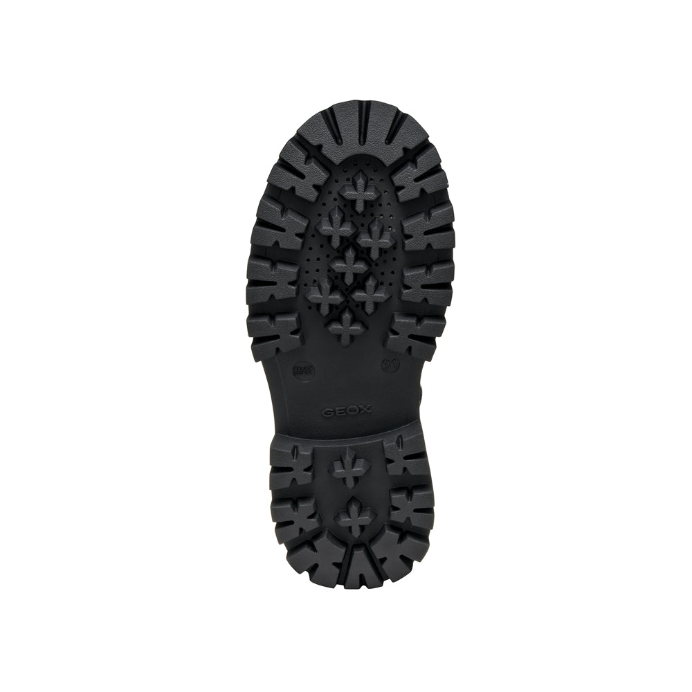 Scarponcino Geox Maquinnens Ragazza - Nero