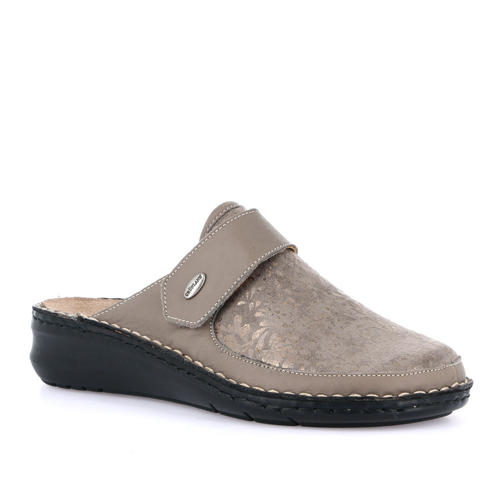 Ciabatta Grunland Dami Donna - Beige