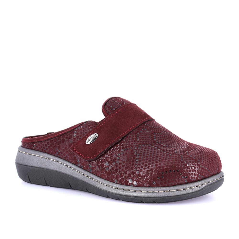 Pantofola Grunland Dasa Donna - Rosso