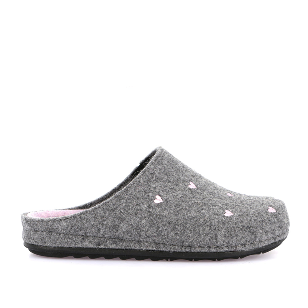 Pantofola Grunland Pila Donna - Grigio