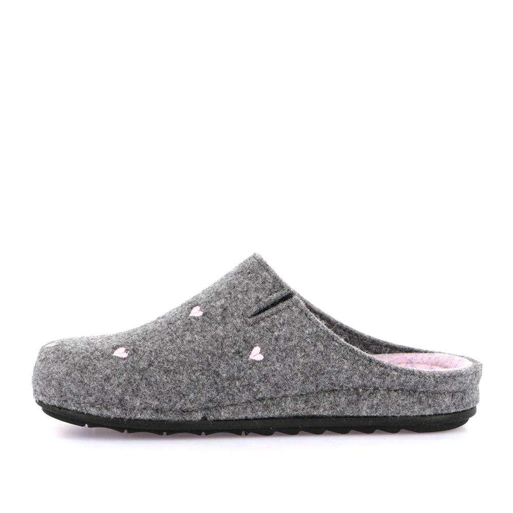 Pantofola Grunland Pila Donna - Grigio
