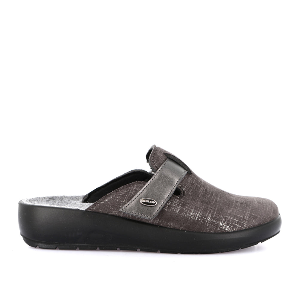 Pantofola Grunland Roca Donna - Grigio