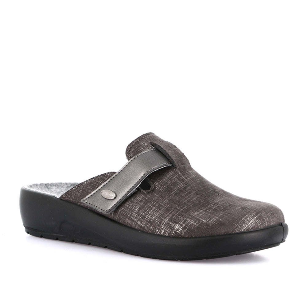 Pantofola Grunland Roca Donna - Grigio