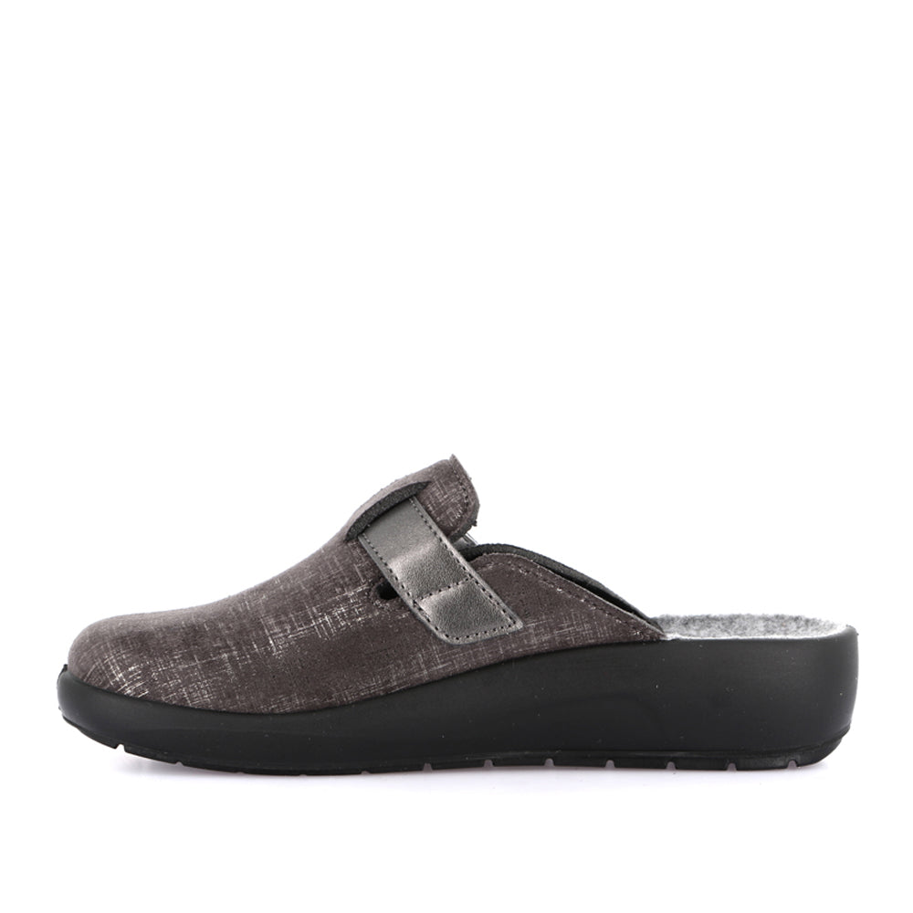 Pantofola Grunland Roca Donna - Grigio