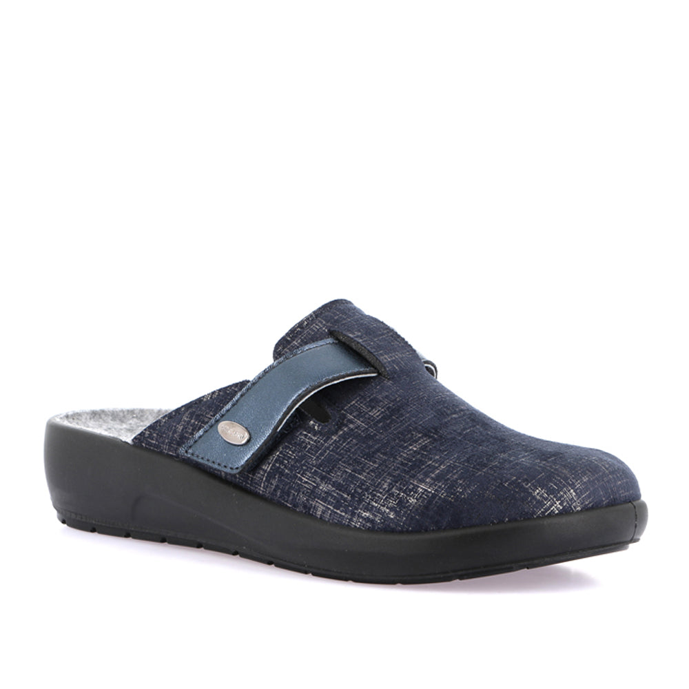Pantofola Grunland Roca Donna - Blu